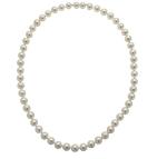 Feel Touch Mart Brilliant Round Shape And Color Pearl Mala For Women safed Motio Ki Mala
