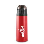 Milton New Crown 400 Red Thermosteel Water Bottle,350 ml