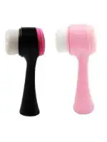 Majestique Face Brush - Manual Facial Cleansing, Soft Silicone Facial Wash Massage Brush Pack Of 2