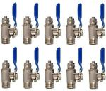 Pireti-Aqua Brass Ro Water Purifier Hose Connector - 0.25 Inch