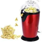 Sai Kripa Stylish Automatic instant Pop Corn Maker with Auto Popup Feature Hot Air Popcorn Machine | Oil Free Maker with Measuring Cup