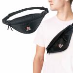 Leader Sportz Waist Bag for Men and Women - Stylish Fanny Pack for Convenient On-The-Go Storage and Organization - Black