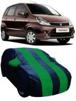 AUTO-SAFE Green Matty Car Cover for Maruti Suzuki Zen Estilo (with Mirror Pockets)