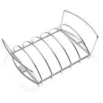 Weber Silver Original Rib and Roast Holder 43.4 x 26.7 x 11.2 cm