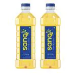 Sano Canola Oil Healthy Cooking Oil for Daily use|Recommended by for all type of Cuisines|Lowest in Saturated Fat- 1L +1L (1L+1L)