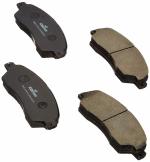 UNO MINDA BR1201 Brake Pad Front for TOYOTA SCORPIO CRDI (Set Of 4)