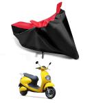 KEDIT New Techo Electra Emerge Universal Motorcycle Bike/Scooty Two Wheeler Safety Full Body Cover Techo Electra Emerge Red Black Colour KK-473