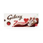 Galaxy 7 Days of Valentine Chocolate Gift Pack , Assortment of 32 Bars - 304g