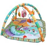 Baybee Multicolor Washable Activity Playgym for Baby with 5 Baby Toys (0-12 M) Size-L