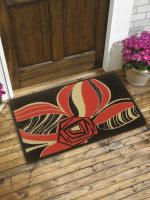 Bianca Multicolor Tough-Thin Printed Door Mat with Non-Slip Rubber Back 57x37 cm 2 pcs (C_ DM19_ DM31)
