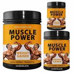 <html>Zemaica healthcare <b> Muscle Power, Muscle Gain Supplements, Flavor Chocolate, Pack of 3</b><b> </b></html>
