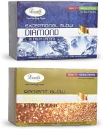 Luster Irritation Free Gold And Diamond Bleach Cream For Women 1000 G 2Pc