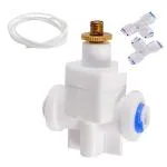 LIV DROP Manual Tds Adjuster for All Ro UV UF Water Purifier With 2 Tee Connectors and 2 Meter Pipe (White)
