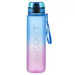 WISHKEY Leak-Proof Sports Sipper Bottle For Gym,1000 ml (Pack of 1, Multicolor).