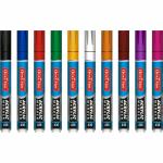 SONI OFFICE MATE Acrylic Marker - Pack of 10 (Set of 1, Multicolor)