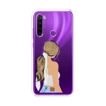Emble Designer Clear Tranperant Silicone Case For Redmi Note 8 -Design A18 ( TPU | Soft , Redmi Note 8 | Multicolor )