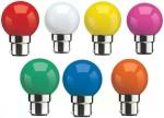 SYSKA 5 W B22D Multicolor LED Bulbs (pack of 7)