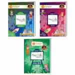 UKG 240 Pages Writing Practice - Fun @ Home - Level 2 / KG 2 [English / Mathematics / Hindi] Power Combo Early learning Worksheets for Kindergarten, Nursery Kids, Toddlers, Pre Schoolers (Bundle of 3 books) from 3H Learning