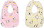 Mom's Pride Kidsify Multicolor Cotton 7 Day Baby Bibs Feeding And Drooling (Pack Of 7)