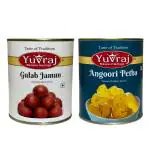 Yuvraj sweets Gulab Jamun & Angoori Petha combo pack (1 kg x 2 ) pack