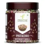 FRESHTIGE Pistachio Kernels Without Shell, 200gm | Sada Pista Dry Fruit, Big Size|Pista Unsalted