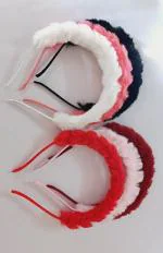 THE MAXIM Fur Hair Band for Kids and Girls Hair Styling Pack Of 6