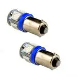 Eshopglee BA9S 5 SMD Super Bright LED Blue Universal Parking LED Bulb for Cars and Bikes (pack of 2)