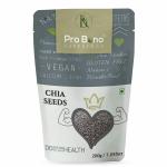 Pro Bono SUPERFOOD Chia Seeds 200gm premium Raw chia seeds healthy snacks, healthy foods chia seeds for weight loss