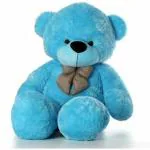 Ziraat King Size 5 feet Purple Color Teddy Bear