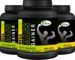 Inlazer Mega Mass Weight Gain Powder _ Women & Men / Gain Weight Upto 1.3 Kg/Month Weight Gainers/Mass Gainers (600 g, No Flavour)