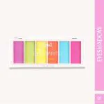 Glam21 Eye Spirits Eyeshadow Palette 4 Highly Pigmented Shades Matte & Shimmer Finish - Mimosa