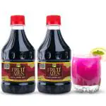 Dhampur Green Black Currant Salty, 600ml (300ml x 2) | Mocktail Cocktail Syrup Mix