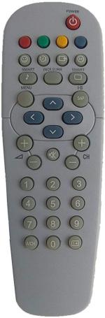 NixGlobal Grey Ph Zapa Crt Universal Remote For Philips Crt Tv