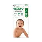 Teddyy Easy Large (L) Size - 30 diapers| Pack of 1 |(9-14 kg)Baby Diaper Pants Long lasting Absorption, Anti Bacterial, Anti Smell