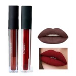 KAMZ Sensational Non-Transfer,Waterproof,Long-Lasting Beauty Liquid Matte Lipsticks Swiss Edition For Girls/Women-BEST LIQUID MATTE LIPSTICK COLORS (MAROON + COFFEE)