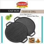CAST IRON TAWA AND GRILL