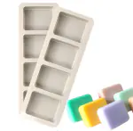 BAKEMO Soaps Molds | Silicone Rectangle Shape Mould | Handmade Soap Making Forms | 3D Moulds for Cake Chocolate Candy Ice Jelly Brownie Dessert | pack of 1