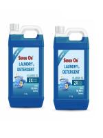 SHINE MASTER Liquid Detergent | Laundry Liquid For Fabric Care | Suitable For Machine And Hand Wash | Concentrated Laundry Detergent Pack Of 2