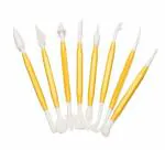 PINDIA Set of 8 Pieces Fondant Cake Decorating Kit & Sugarcraft Modelling Tools - (JIO-DC1702024)