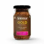 BEVZILLA Arabica Freeze Dried Coffee - 75 Grams ( Vanilla Flavour) Hot & Cold Coffee | Makes 40 Cups | Strong Coffee | Flavoured Coffee| Best Coffee| Premium Coffee| Dark Roast| Instant Coffee