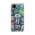 Emble Label CASSETTE AESTHETIC Soft Silicone Case For Redmi 9/ Redmi 9C ( TPU | Soft , Redmi 9/ Redmi 9C | Multicolor )