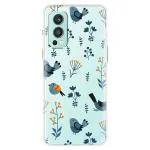 Fashionury Transparent Printed Soft Back Cover For Oneplus Nord 2 5G
