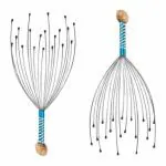 The Warm Chef Head Massager Scalp(Set Of 2) Finger Body Relaxing Hair Massage Hand Scalp Massager Bokoma Hand Held Scalp,Pain Relief&Hair Growth Neck Massage Octopus Scalp Pointer Octopus Claws Massager