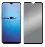 Hobbytronics Oppo A35S Black Tempered Glass Scratch Resistant, Rounded Edge with Drop Resistant Screen Protectors (18 x 9.5 x 1.5 cm)