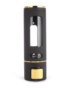 BATH GURU Black and Gold Plastic Hand Dish Wash Liquid Soap Dispenser - 401 ml