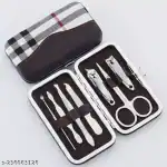 Grace & Elegance Manicure Set Nail Clippers Kit Manicure Pedicure Gift Set, 7 Pcs Professional
