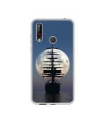Casotec Sea Sunset Design Printed Silicon Soft TPU Back Case Cover for LG W30