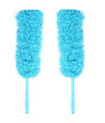 Static Duster | Feather Dusters |Dry Duster | Colourful Microfibre Static Duster for Easy Cleaning Your Home/Office and , MultiColour (Pack of 2)