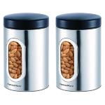 Signoraware Modular Steel Container (Window Round) Matte 2300ml SF2