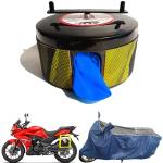 BIKEBLAZER Air Force Blue Splendor iSmart, Xtreme 200S and reme 160R Nylon All Weather Resistant Bike Body Cover